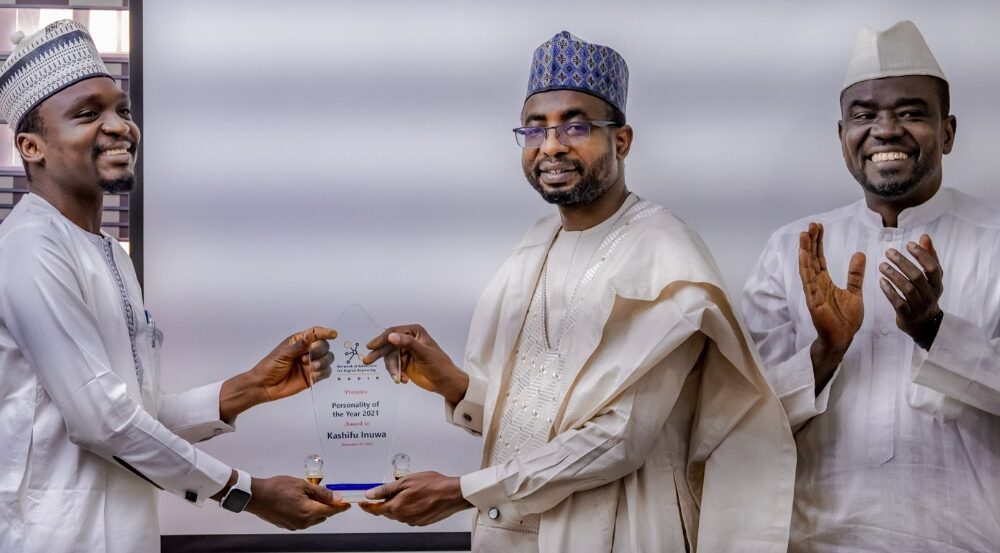 NITDA DG, Kashifu Inuwa Bags ICT Personality of the Year Award 2021 ...